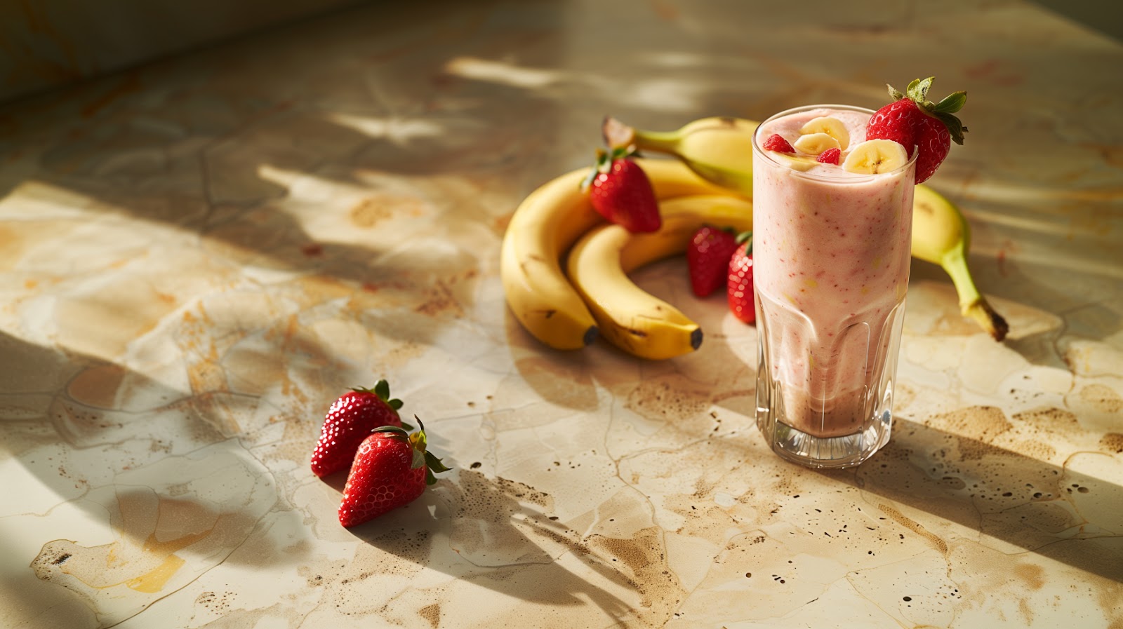 Strawberry Banana Smoothie for Weight Loss - LyfeFuel