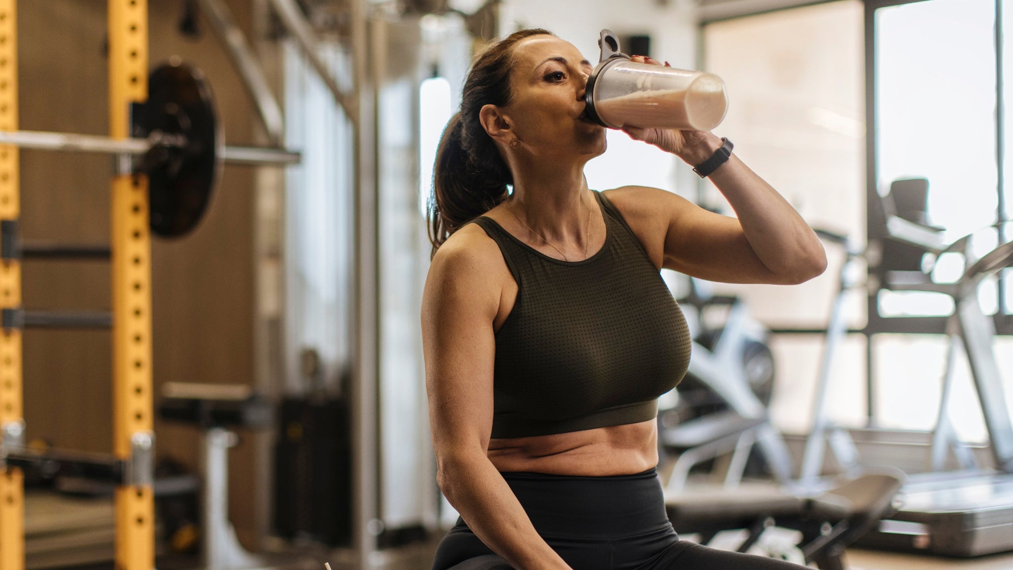 Protein Shakes Before or After a Workout?
