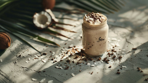 cacao coconut smoothie