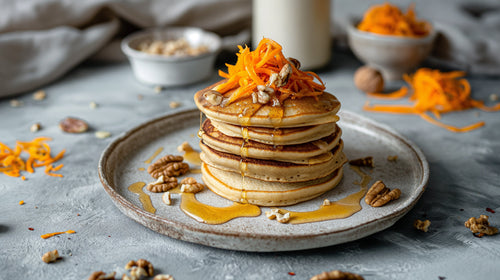 Sinfully Delicious Carrot Pancakes