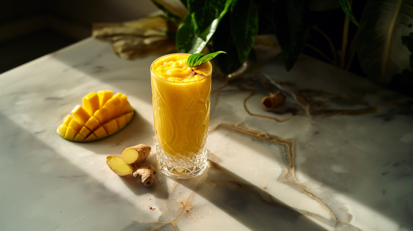 mango ginger smoothie