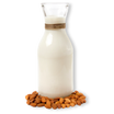 1/4 cup unsweetened nut milk of choice (*)