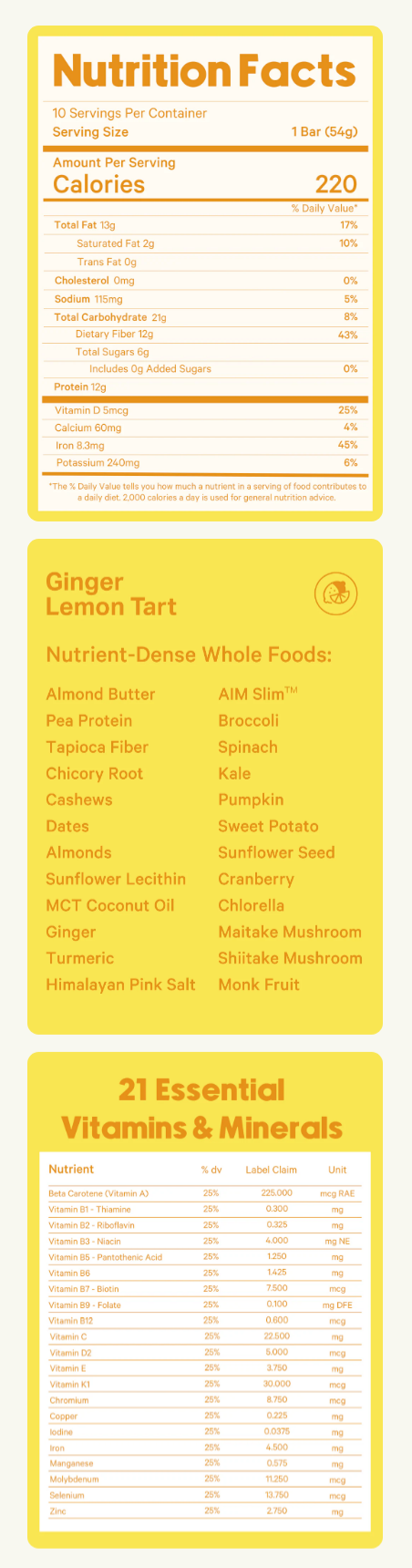 Supplement Facts Tab 2 Mobile