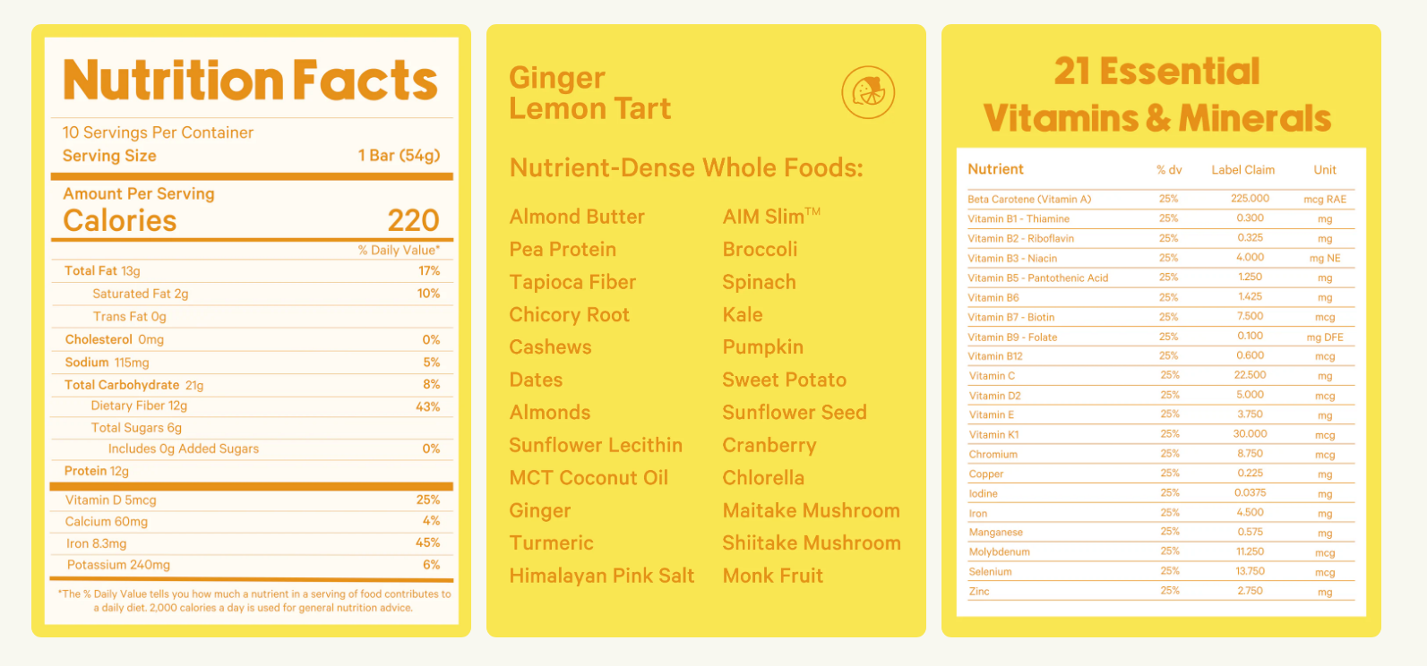 Supplement Facts Tab 2 Desktop